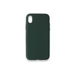 CONSTRAIN (4038) Koyu Yeşil Nano Içi Kadife Silikon Lansman Telefon Kılıfı Iphone Xr ile uyumlu
