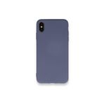 CONSTRAIN (4047) Gri Nano Içi Kadife Silikon Lansman Telefon Kılıfı Iphone Xs ile uyumlu
