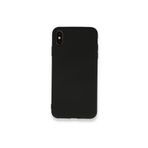 CONSTRAIN (4059) Siyah Nano Içi Kadife Silikon Lansman Telefon Kılıfı Iphone Xs Max ile uyumlu