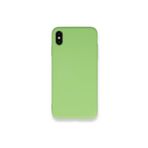 CONSTRAIN (4062) Açık Yeşil Nano Içi Kadife Silikon Lansman Telefon Kılıfı Iphone Xs Max ile uyumlu