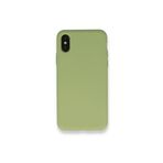 CONSTRAIN (4068) Yeşil Nano Içi Kadife Silikon Lansman Telefon Kılıfı Iphone Xs Max ile uyumlu