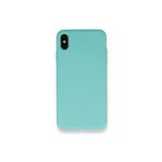 CONSTRAIN (4075) Turkuaz Nano Içi Kadife Silikon Lansman Telefon Kılıfı Iphone Xs Max ile uyumlu