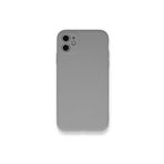 CONSTRAIN (4078) Açık Gri Kamera Korumalı Nano Içi Kadife Silikon Lansman Telefon Kılıfı Iphone 11 ile uyumlu