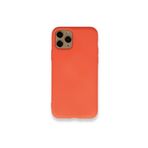 CONSTRAIN (4099) Turuncu Nano Içi Kadife Silikon Lansman Telefon Kılıfı Iphone 11 Pro ile uyumlu
