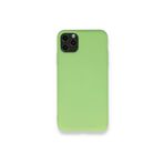 CONSTRAIN (4103) Yeşil Nano Içi Kadife Silikon Lansman Telefon Kılıfı Iphone 11 Pro Max ile uyumlu