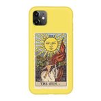 CONSTRAIN (4230) Sarı The Sun Premium Siyah Telefon Kılıfı Iphone 11 ile uyumlu