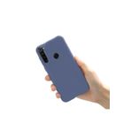 CONSTRAIN (4237) Petrol Mavisi Lansman Silikon Telefon Kılıfı Redmi Note 8 ile uyumlu