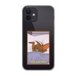 CONSTRAIN (556) Şeffaf Şeffaf Telefon Kılıfı iPhone 12 Mini ile uyumlu