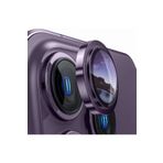 CONSTRAIN (5793) Derin Mor Kamera Lens Koruyucu, Çiziğe ve Darbeye Dayanıklı Koruyucu iPhone 15 Pro Max ile uyumlu
