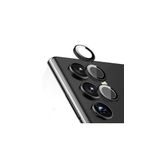 CONSTRAIN (6187) SİYAH Metal Temperli Cam Lens Koruyucu Samsung Galaxy A15 ile uyumlu