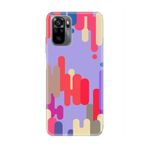 CONSTRAIN (7100) Lila Pop Art Lila Telefon Kılıfı Redmi Note 10S ile uyumlu