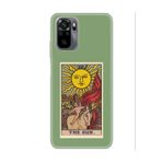 CONSTRAIN (7133) Yeşil The Sun Tarot Yeşil Telefon Kılıfı Redmi Note 10S ile uyumlu