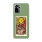 CONSTRAIN (7166) Yeşil The Sun Tarot Yeşil Telefon Kılıfı Redmi Note 10 ile uyumlu