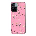 CONSTRAIN (7263) Pembe Çiçekli Pembe Telefon Kılıfı Redmi Note 11 Pro ile uyumlu