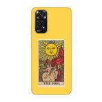 CONSTRAIN (7576) Sarı S The Sun Tarot Sarı Telefon Kılıfı Redmi Note 11S ile uyumlu