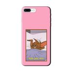CONSTRAIN (8717) Pembe Pembe Telefon Kılıfı iPhone 7 Plus ile uyumlu