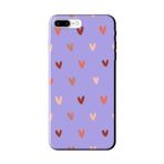 CONSTRAIN (8795) Lila Kalp Desen Lila Telefon Kılıfı iPhone 7 Plus ile uyumlu