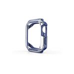 CONSTRAIN - Apple ile uyumlu Watch 44mm Sert PC Ekran Koruyucu + Silikon Kasa Koruyucu - Beyaz