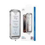 CONSTRAIN - Apple iPhone 16 Pro ile Uyumlu Otomatik Kurulum EasyFit Hd Şeffaf Cam Ekran Koruyucu