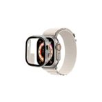 CONSTRAIN - Apple Watch Ultra 1/2/3 49mm ile Uyumlu Full Kasa Korumalı Ekran Koruyucu