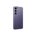 CONSTRAIN Galaxy S24 Plus İle Uyumlu Zore Titanium Premium Temperli Kamera Lens Koruyucu, Mor