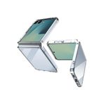 CONSTRAIN - Galaxy Z Flip 7 ile uyumlu Samsung Kılıf Köşe Korumalı Darbeye Dayanıklı Antişok Şeffaf Silikon Kapak