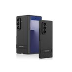 CONSTRAIN - Galaxy Z Fold 7 ile uyumlu Samsung Kılıf L Standlı Kamera Korumalı Kıpta Titanyum Renkli PC Kapak