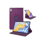 CONSTRAIN - Honor Pad 10 12.1 inç ile Uyumlu 360 Dönebilen Standlı Tam Koruma Tablet Kılıfı - Mor