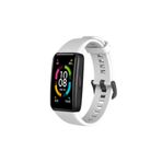 CONSTRAIN Huawei Band 6 İle Uyumlu KRD, 47 İle Uyumlu Zore Kordon, Beyaz
