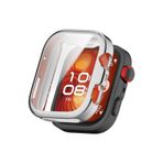 CONSTRAIN - Huawei Watch Fit 4 Silikon Parlak Renkli Ekran Koruyuculu Kasa Koruyucu (Fit/Fit2/Fit3 ile Uyumlu Değild - Beyaz 6
