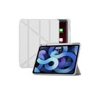 CONSTRAIN - İpad 7. 8. 9. ile UyumluNesil 10.2" Kılıf Katlanır Kalemlikli Standlı Uyku Modlu Akıllı Kapak Tablet Kılıfı - Gri