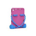 CONSTRAIN - iPad ile Uyumlu 10.2 (8.Nesil) Eva Boxer Tablet Silikon - Pembe Koyu 3