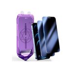 CONSTRAIN - İphone 12 Pro ile Uyumlu Hayalet Ekran Koruyucu Otomatik Kurulum Hizalama Anti Dust 8K Ultra Bas Çek
