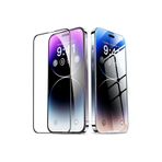 CONSTRAIN - Iphone 14 Pro ile Uyumlu Ekran Koruyucu 5d Cam Tam Kaplar Display Guard Zırh