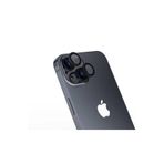 CONSTRAIN iPhone 15 Plus İle Uyumlu Zore CL, 15 Parmak İzi Bırakmayan Anti, RefCNSive Kamera Koruyucu, Siy