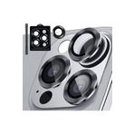 CONSTRAIN iPhone 15 Pro, 15 Pro Max İle Uyumlu Kamera Lens Koruyucu siyah 1