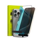 CONSTRAIN - Iphone 15 Pro Max Ekran Koruyucu5d Tam Kapatan Otomatik Hizalama Aparatlı Kolay Kurulum Temperli Cam