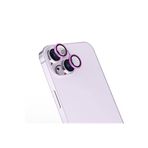 CONSTRAIN iPhone 16 İle Uyumlu CL, 15 Parmak İzi Bırakmayan Anti, Reflective Kamera Lens Koruyucu, Pembe
