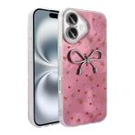 CONSTRAIN iPhone 16 Plus ile Uyumlu Kılıf Kamera Korumalı Figürlü CNS Ponti Silikon Kapak - Açık Pembe