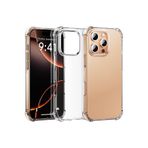 CONSTRAIN - iPhone 16 Pro ile uyumlu İphone Kılıf Köşe Korumalı Darbeye Dayanıklı Antişok Şeffaf Silikon Logo Kapak