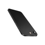 CONSTRAIN - iPhone 16E / 17E ile uyumlu Kılıf Ultra Ince Mat Yüzeyli Elden Kaymaz Kamera Korumalı Kapak Yarı Şeffaf Siyah