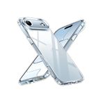 CONSTRAIN - iPhone 17 Air ile uyumlu Apple Kılıf Kamera Çıkıntılı Korumalı Yumuşak Şeffaf Silikon Renksiz Kapak - Şeffaf