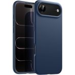 CONSTRAIN - iPhone 17 Air ile uyumlu Kılıf Lansman Kamera Çıkıntılı içi Kadife Yumuşak Renkli Silikon Mat Hisli Süet Kapak