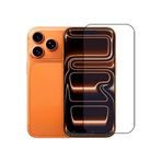 CONSTRAIN - iPhone 17 Pro ile Uyumlu Tam Kapatan Şeffaf Esnek Seramik Kırılmaz Nano Cam Ekran Koruyucu