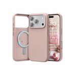 CONSTRAIN - iPhone 17 Pro Max ile uyumlu Kılıf Leather Magsafe Deri Liquid Kapak Hassas Butonlı içi Kadife Sert Silikon