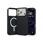 CONSTRAIN - iPhone 17 Pro Max ile uyumlu Kılıf Leather Magsafe ile uyumlu Deri Liquid Kapak Hassas Butonlı içi Kadife Sert Silikon