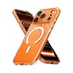 CONSTRAIN - iPhone 17 Pro Max ile uyumlu Kılıf Magsafe ile uyumlu Wireless Kablosuz Şarj Destekli Sert Silikon Manyetik Şeffaf Kapak