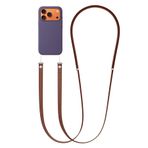 CONSTRAIN - iPhone 17 Pro Max ile uyumlu Tüm Serilerle Çapraz Ayarlanabilir Yüksek Kaliteli Şık Crossbody Strap Telefon Askısı - Sienna