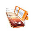 CONSTRAIN - iPhone 17 Pro Max Uygulama Aparatlı Tam Kapatan Temperli Ekran Koruyucu Kırılmaz Cam
