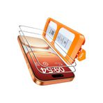 CONSTRAIN - iPhone 17 Pro Uygulama Aparatlı Tam Kapatan Temperli Ekran Koruyucu Kırılmaz Cam